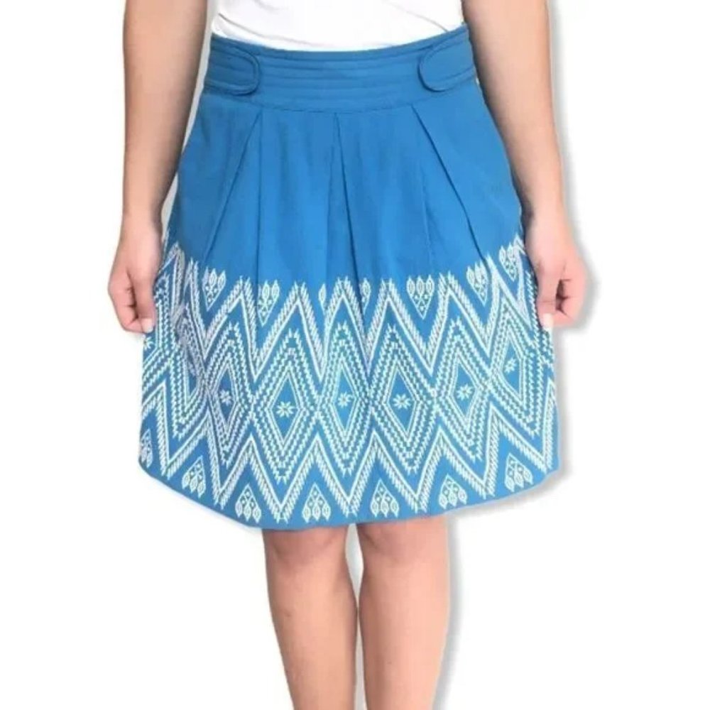 Floreat Wnston Embroidered Skirt Sz 6